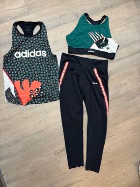 Adidas x Farm Rio set